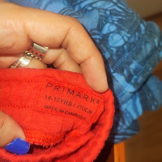 Lote 2 pantalones cortos niño 14 años