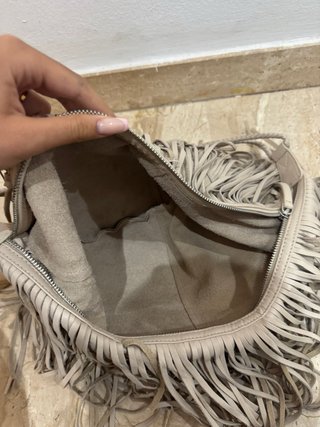 Bolso Parfois Flecos Beige