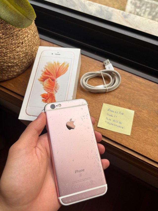 iPhone 6s Rosa 16Gb Usado com Caixa Grade B