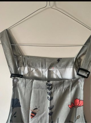 Mono floral verde talla única
