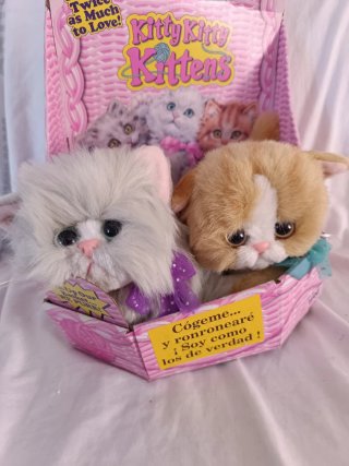 Kitty Kitty Kittens Tyco Peluche Gato Interactivo