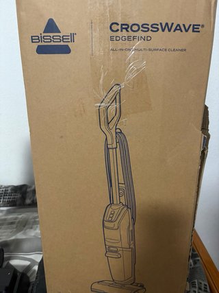 Aspirador Bissell Crosswave edgefing incompleto