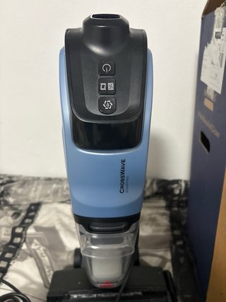 Aspirador Bissell Crosswave edgefing incompleto