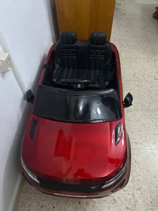 Coche eléctrico Land Rover niño