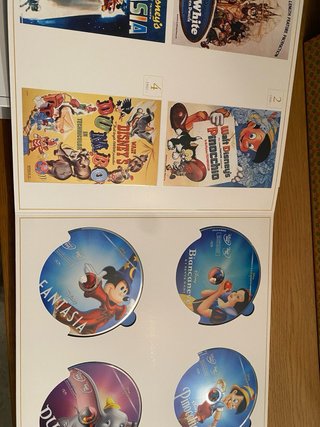 Cofanetto i grandi classici Disney (57 dvd)