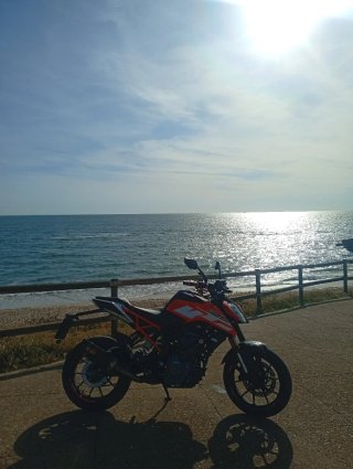 KTM Duke 125 NAKED Naranja/Negra