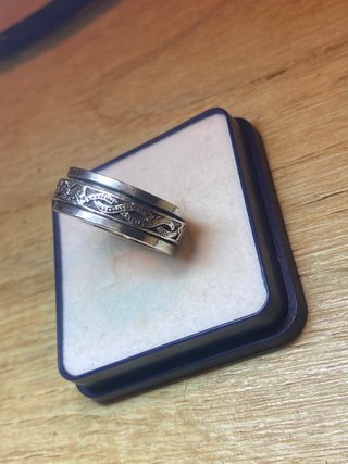 Anillo giratorio plata 925