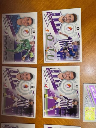 Cromos R. Valladolid LaLiga 22/23