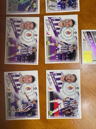 Cromos R. Valladolid LaLiga 22/23