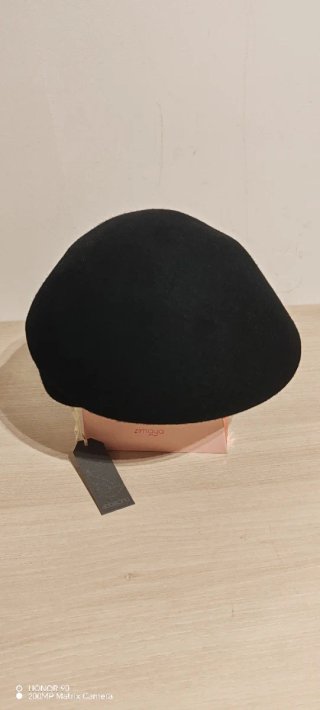 Sombrero lana Abbacino negro mujer