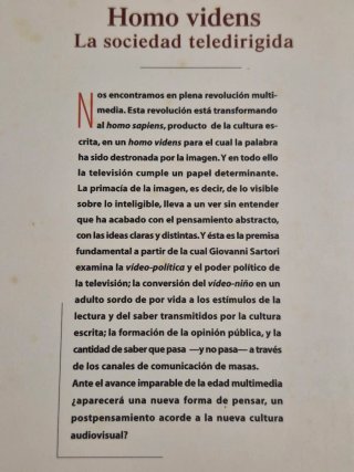 LIBRO HOMO VIDENS LA SOCIEDAD TELEDIRIGIDA