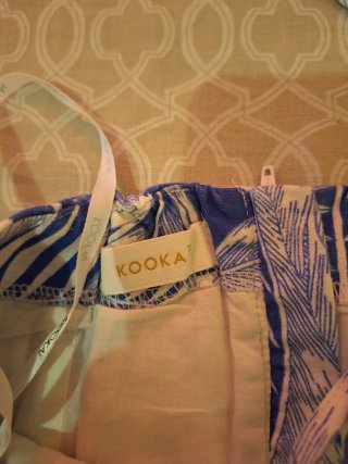 Conjunto Top y Falda Estampado Tropical