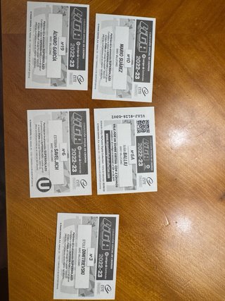 Cromos Rayo Vallecano LaLiga 22/23