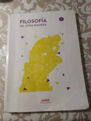 Filosofía 1, primer curso de bachillerato