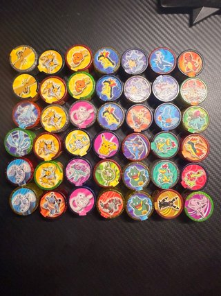 Lote 42 rollers  Pokémon