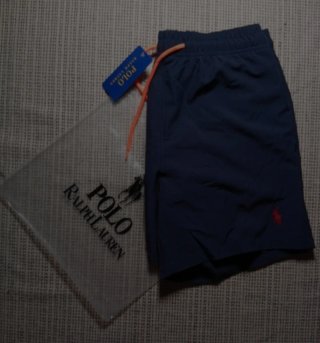 Costume mare Polo Ralph Lauren blu taglia S