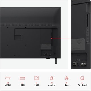 LG 43" SMART TV 4K ULTRA UHD (2160P) 43UA751COLA B