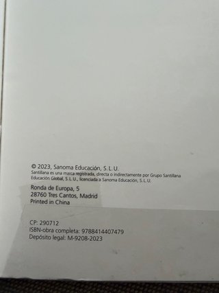 Lengua Castellana, 6 Primaria, Mochila ligera