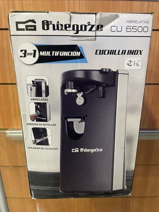 Abrelatas Orbegozo CU 6500 Multifunción