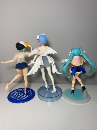 Figure bundle Anime Rem & Hatsune Miku