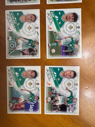 Cromos Betis LaLiga 22/23