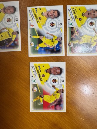Cromos LaLiga Villarreal 22/23