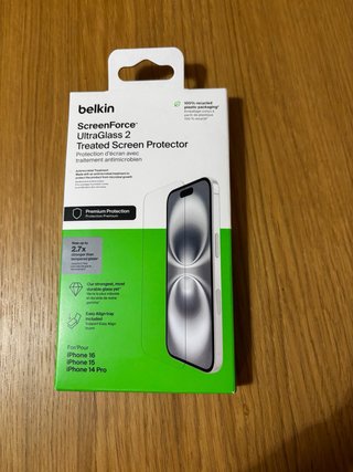 iPhone 15 Negro 128 GB + Accesorios + Protector