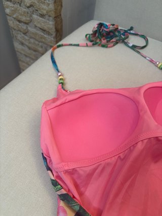 Costume intero donna S fantasia floreale