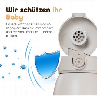 BEBELUX calentador portátil rápido sin BPA