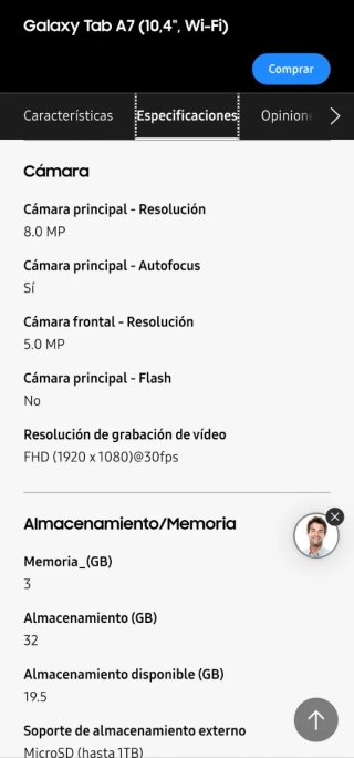 Samsung Tab A7