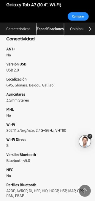 Samsung Tab A7