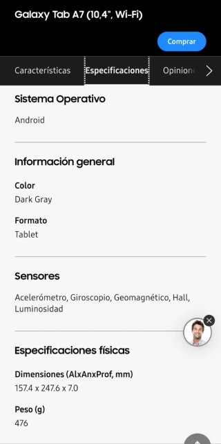 Samsung Tab A7