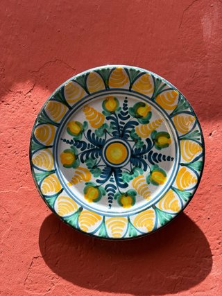 Lote 3 Platos Cerámica Decorativos