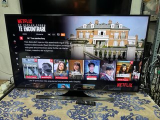 Samsung Smart TV 55 Negro/Plata