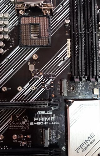 Placa Base Asus B460-PLUS + Core i5 10400