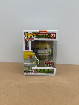 Funko Pop! Metalhead TMNT 21 Retro Toys