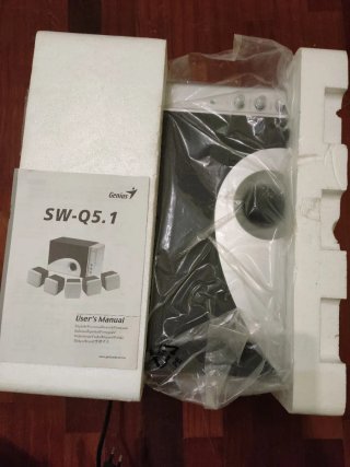 Genius SW-Q5.1 Sistema de Altavoces 5.1 de 750W