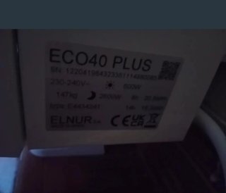 Acumuladores nocturnos eléctrico blanco