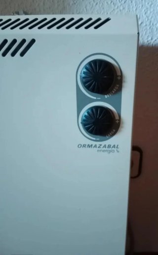 Acumuladores nocturnos eléctrico blanco