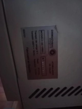Acumuladores nocturnos eléctrico blanco