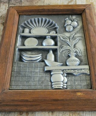 Bodegón vintage metal