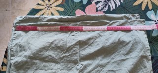 Fundas Almohadones cuadrados Verde Agua Algodón