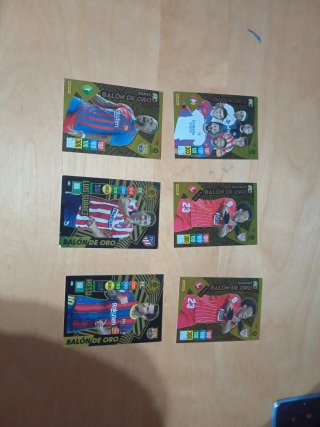 Cromos de fútbol Panini Balón de Oro