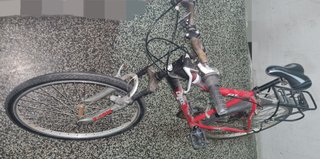 ❤️ Bicicleta de Montaña Roja FAT GECCE roja