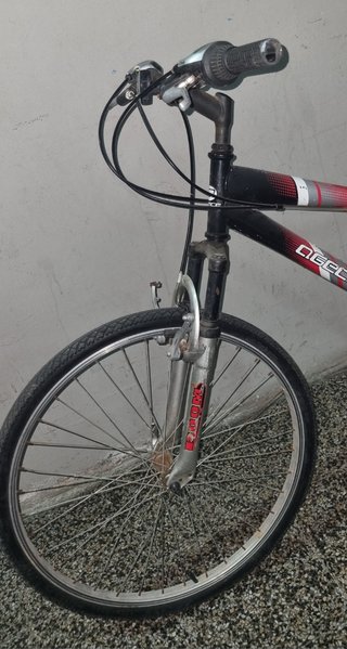 ❤️ Bicicleta de Montaña Roja FAT GECCE roja