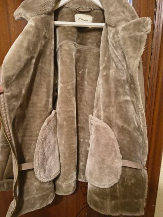 2 Abrigos Beige/Marrón