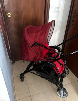 Carrito Bebé 3 Piezas Rojo