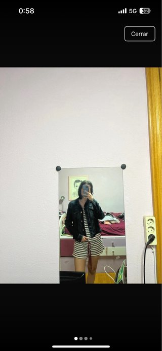 Chaqueta vaquera Mango azul