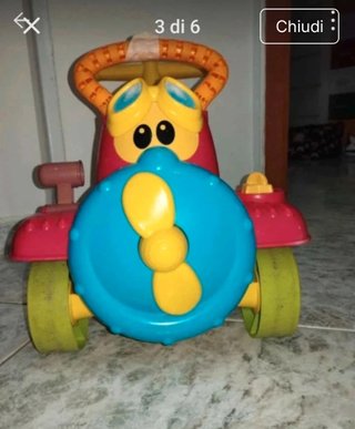 Chicco aeroplanino cavalcabile