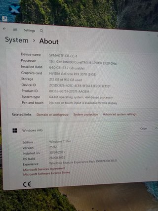 PC Gaming NitroPC i9-12900K RTX 3070 64GB RAM